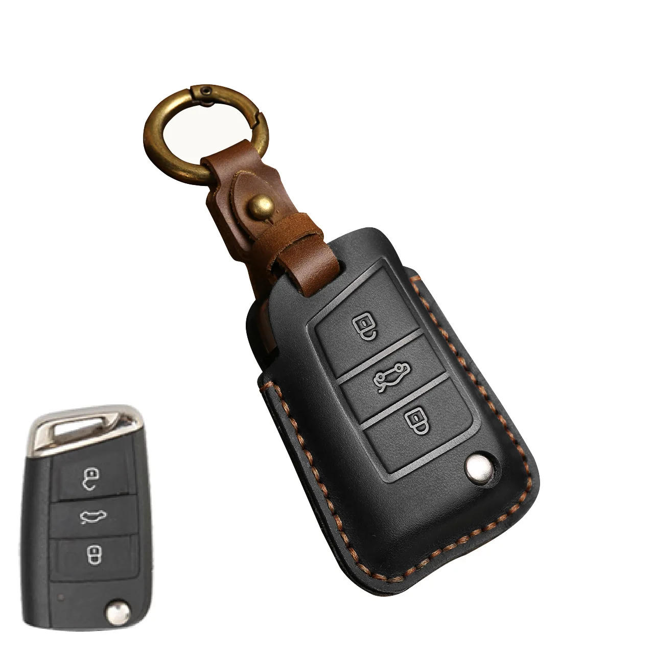 Premium Car Key Case Cover - Sleek and Durable Auto Accessory