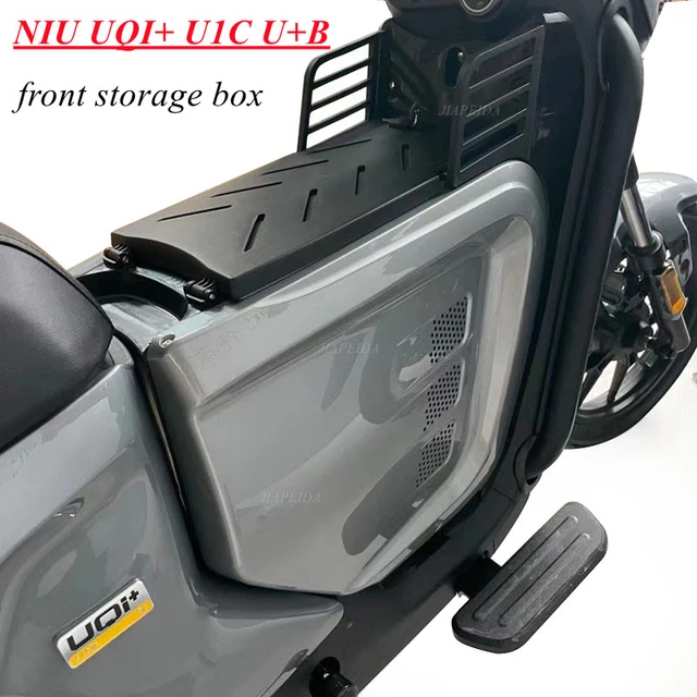 Pièce de scooter électrique modifiée pour NIU UQI + U/s U + B UQI pro  U1/U1B, boîtier de rangement avant, boîtier de batterie agrandi - AliExpress