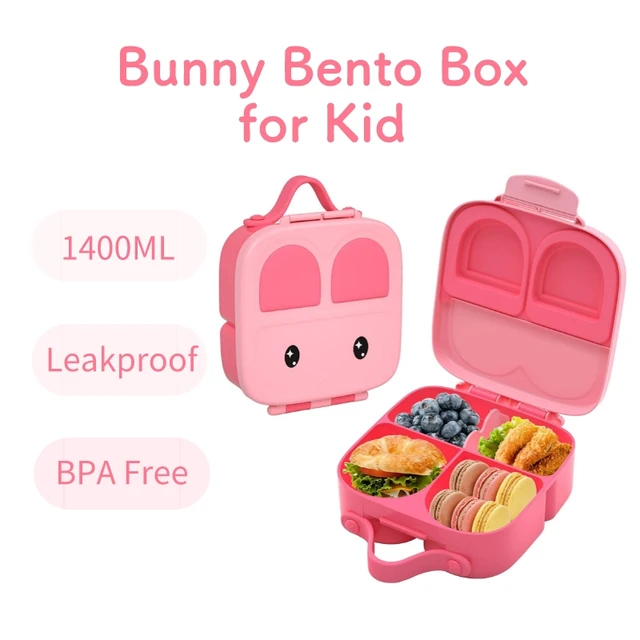 OmieBox BPA-Free Bento Lunchbox For Girls