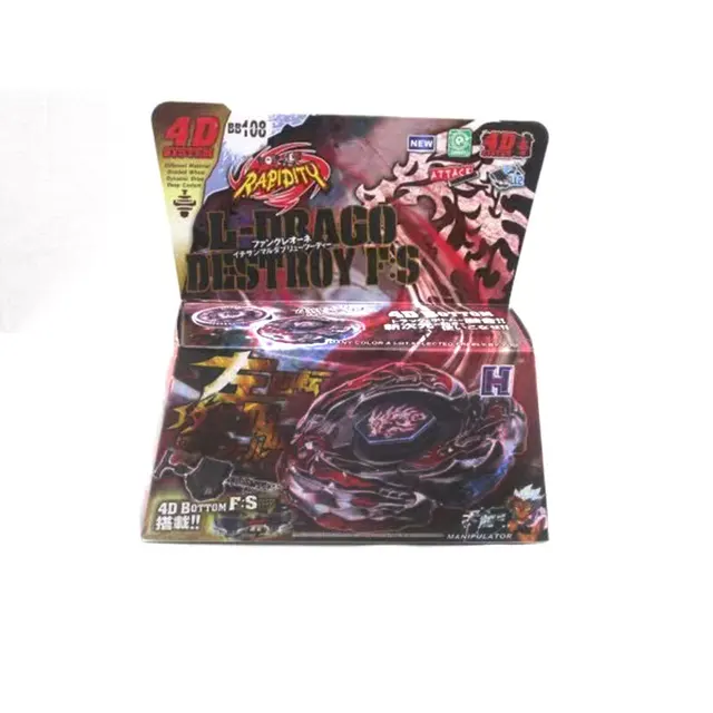 Fusion 4D Fury Metal Spinning Top System Battle Gyro With Launcher Master Rapidity Toy Christmas Gift 6