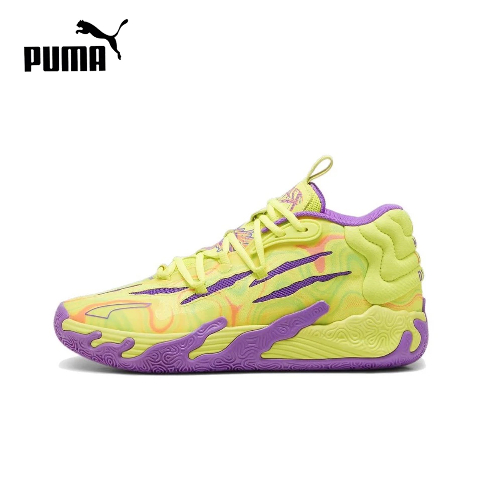 thumbnail image 1 of Zapatillas de baloncesto originales laMelo Ball MB.03 para hombre, clásicas, antideslizantes, ligeras, con absorción de impactos, color negro, 309867-01, 1 of 5