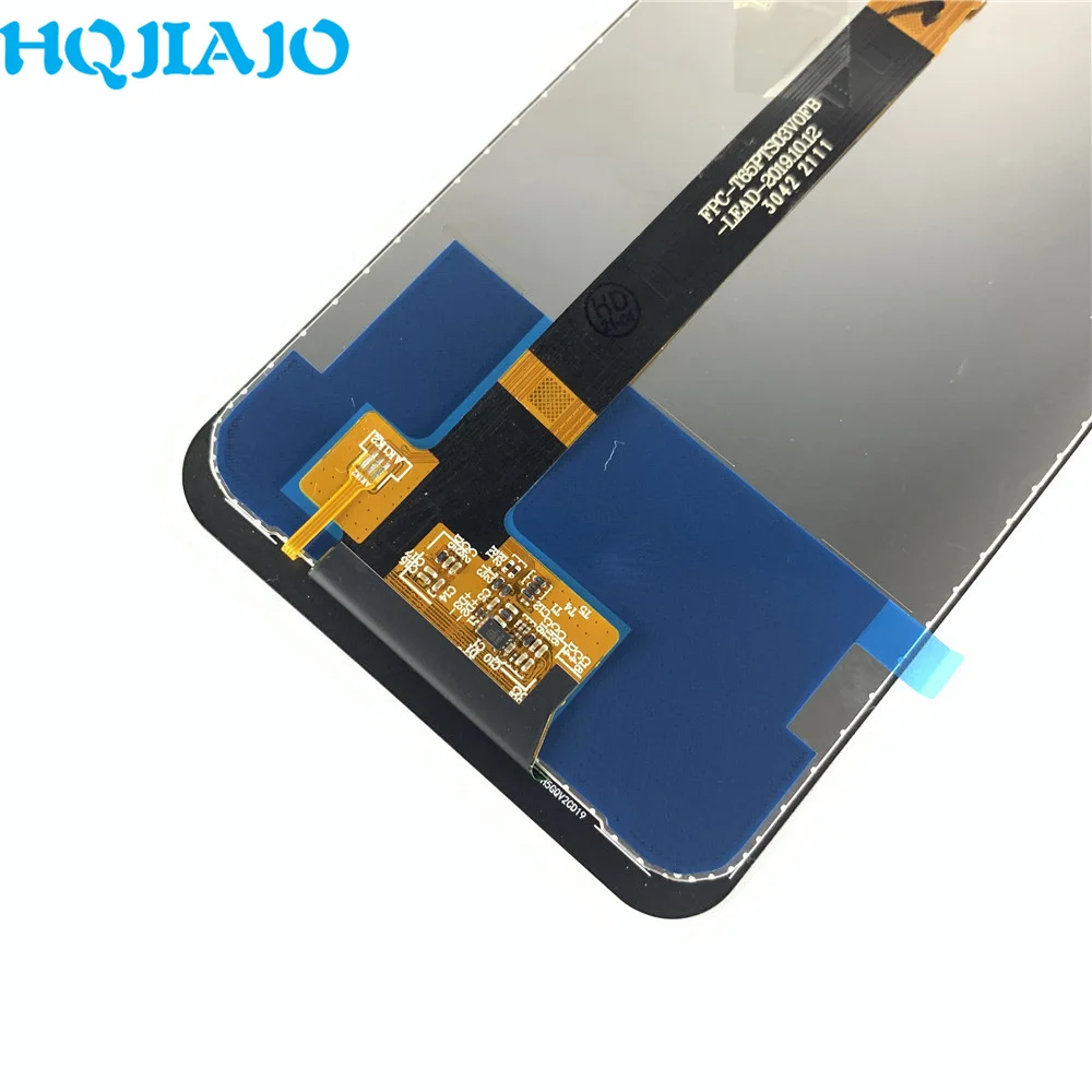 LG K51 K500 K500UM LM-K500UM LM-K5 용 프레임이있는 LG K51 K500 LCD 디스플레이 터치 스크린 디지타이저 어셈블리 용 원본 테스트