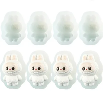 Cute 3d Silicone Sugarcraft Mold Mousse Cake Mold Cupcake Baking Mould Plaster Soap Candle Mold Diy Soap mold