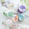 JIANWU 65mm*200cm Walk in The Woods Series Vintage Plant Landscaping Material Collage Washi Tape Creative DIY Journal Stationery 2