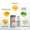 3pcs Snow Bleach Cream Private Parts Face and Body Fast Bleaching Underarm Strong Brighten Cream for Intimate Area 4