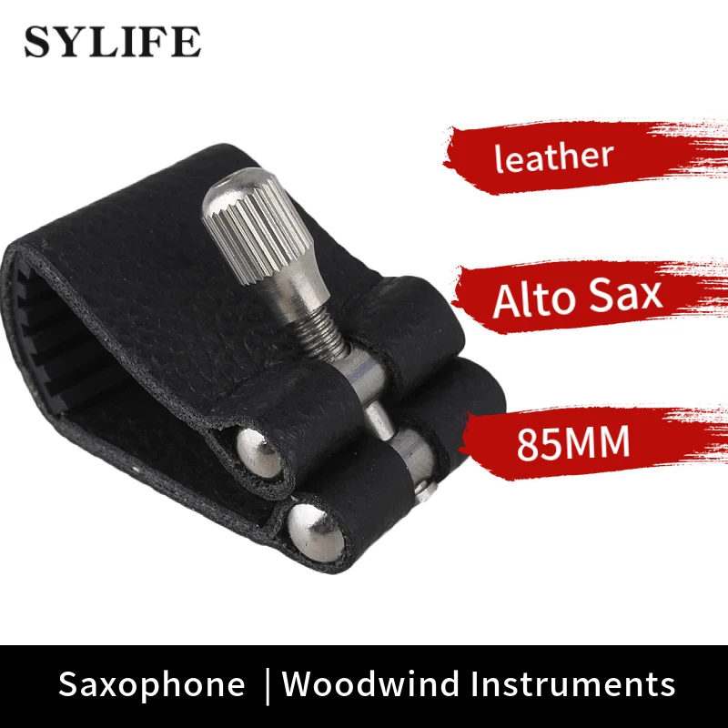 

New Black Plastic Eb Alto Sax Mouthpieces Ligature