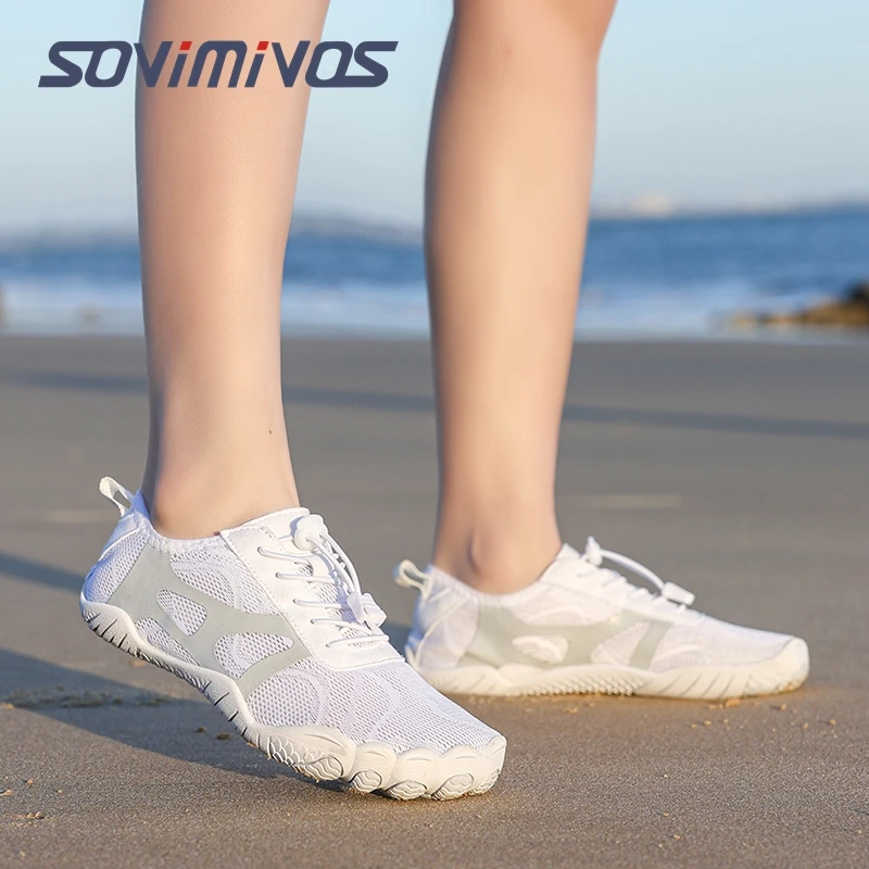 Women's Barefoot & Minimalist Shoe Zero Drop Sole Trail Runner Water Sport Shoes Men Summer Water Shoes Sock Aqua