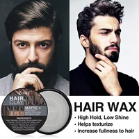 Pâte à cheveux finition mate pour hommes, à base d'eau, Texture mate, coiffeur, pommade en argile, idéale pour tous les cheveux masculins 4