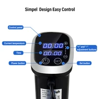 BioloMix 2.55 Generation IPX7 Waterproof Vacuum Sous Vide Cooker Immersion Circulator Accurate Cooking With LED Digital Display 2