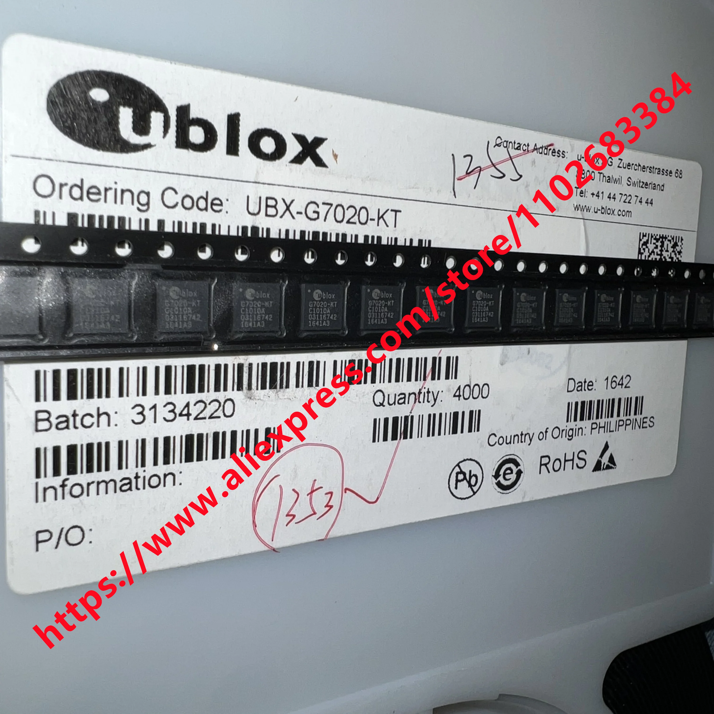 UBX-G7020-KT QFN40 New and Original Genuine