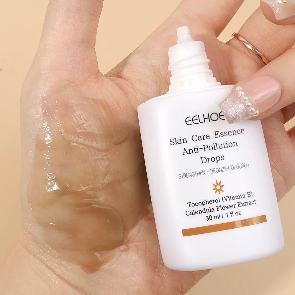 Help Black Skin Care Cream Bronzer Drops Fake Tan Peptide Serums Replenishing Face and Body Bronzing Sunshine Foundation Beauty