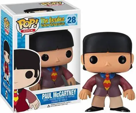 Funko Pop New The Beatles Toys John Lennon Paul MCcARTNEY