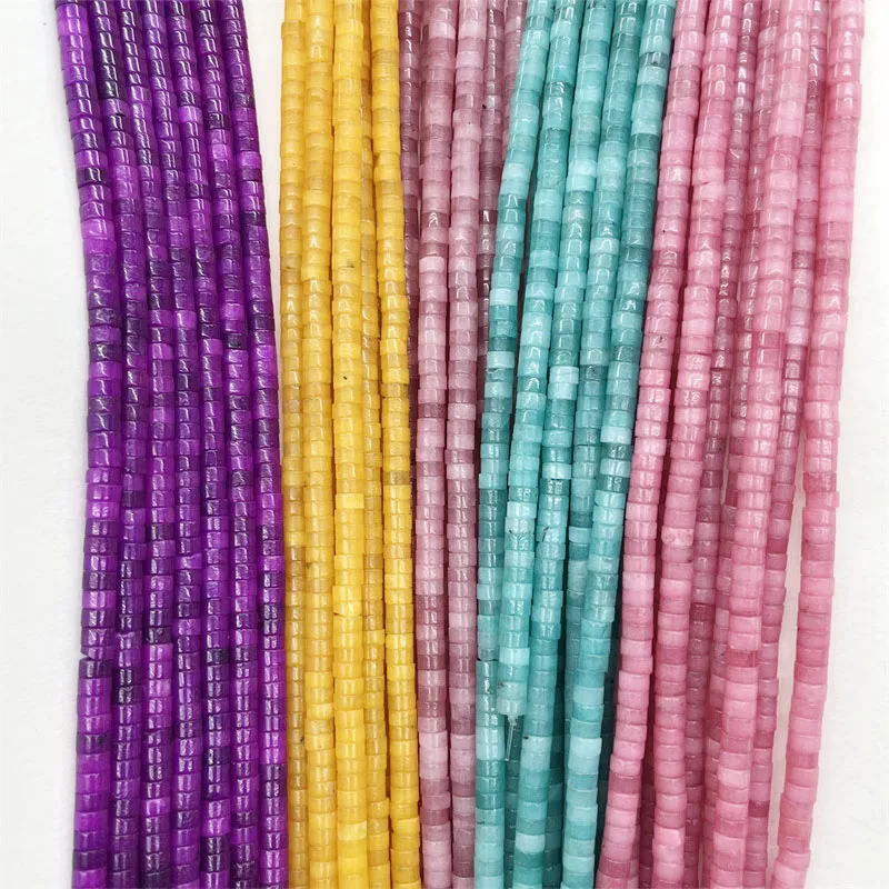 3*6mm Heishi Natural Stone Beads For Jewelry Making Diy Healing Power