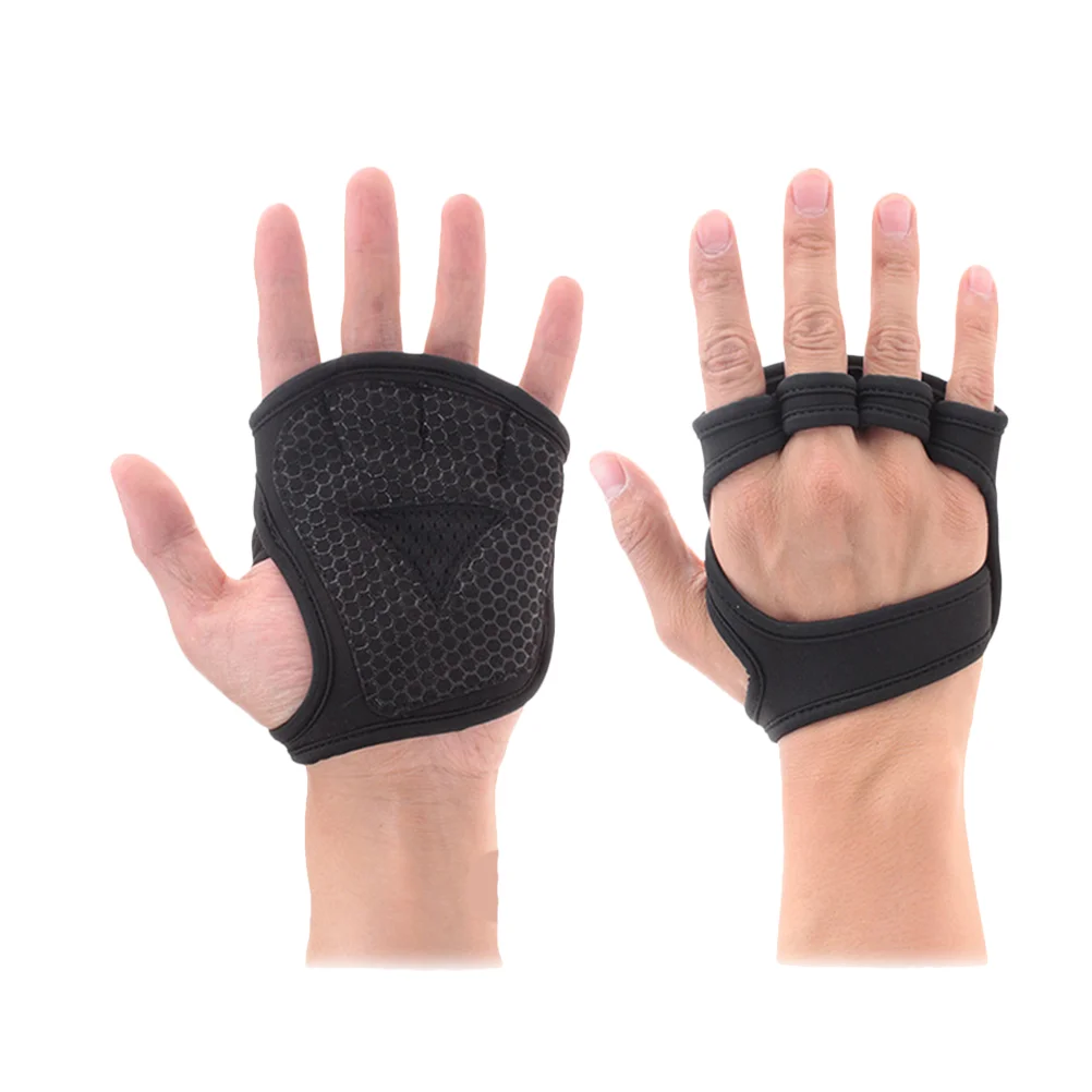 

Ventilated Weight Lifting Gloves Fitness Cross Training Gloves Non-Slip Palm Sleeve Great for Pull Ups Cross Training Fitness
