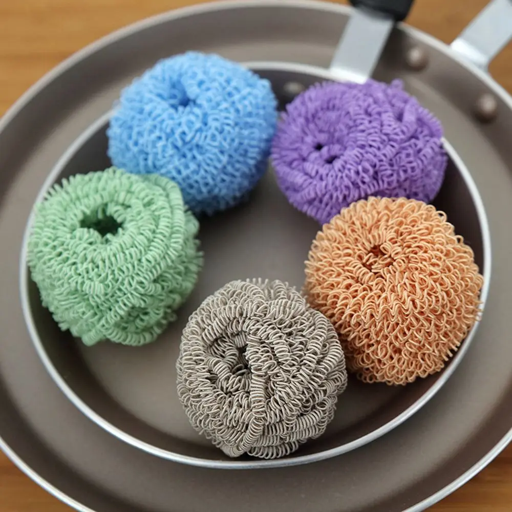 

Антижирные красочные кухонные бытовые технические щетки, кухонные аксессуары, скраб-губки, чистящий мяч