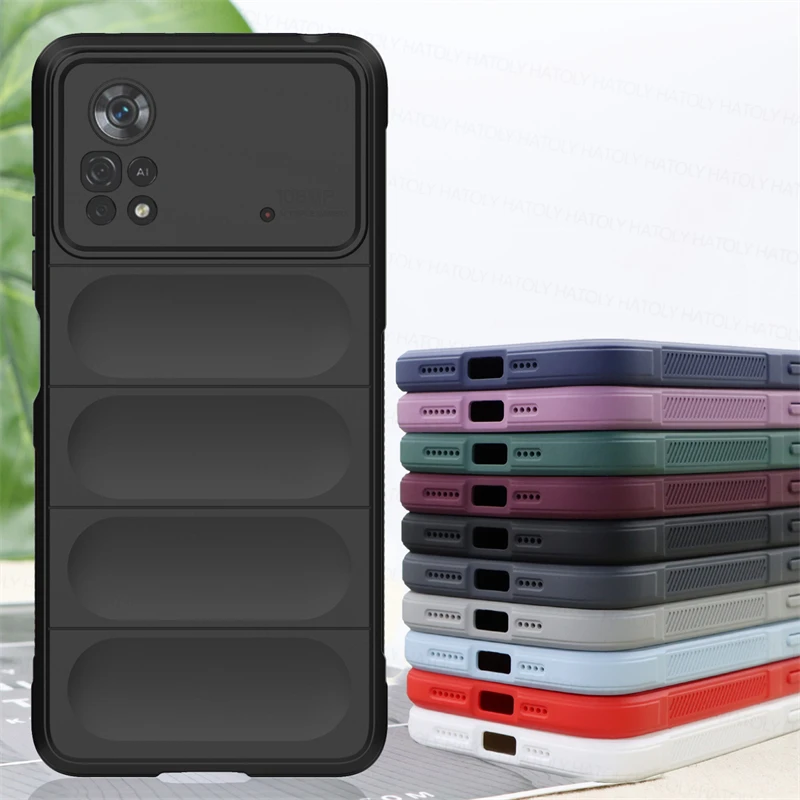 Shockproof Silicone TPU Phone Case - Skin-Friendly Cover