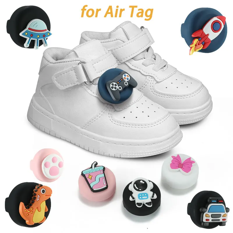 Waterproof Silicone AirTag Holder for Kid's Shoelaces & Straps