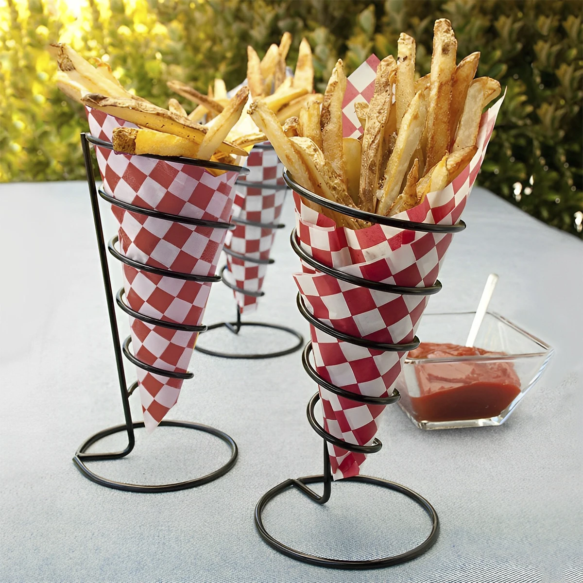 400-Pack Food-Grade Greaseproof Paper Sheets for Sandwiches, Burgers, Fries, & Snac... - SKU GPS01535 - UGI Packaging