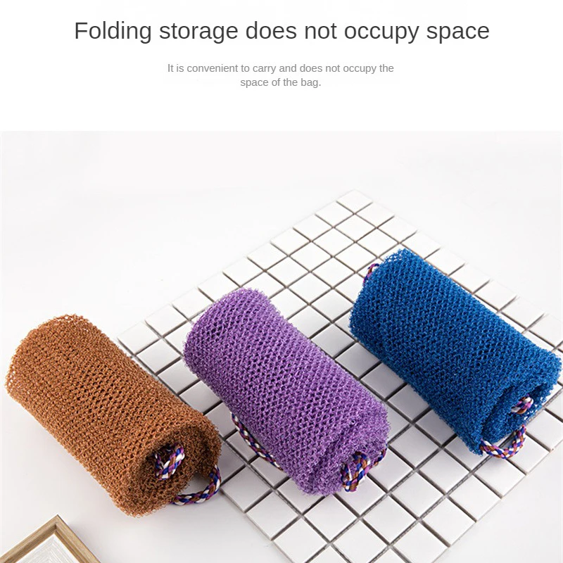 2024 African Net Sponge Exfoliating Body Net Scrubbing Wash Net Washcloth Bathing Sponge Net Shower Cleaning Tools 4