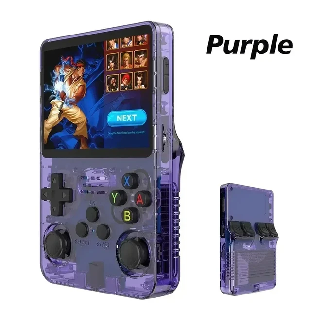 R36s new handheld game console open source Linux 3.5-inch IPS screen handheld 128GB video player Xmas Gift 5