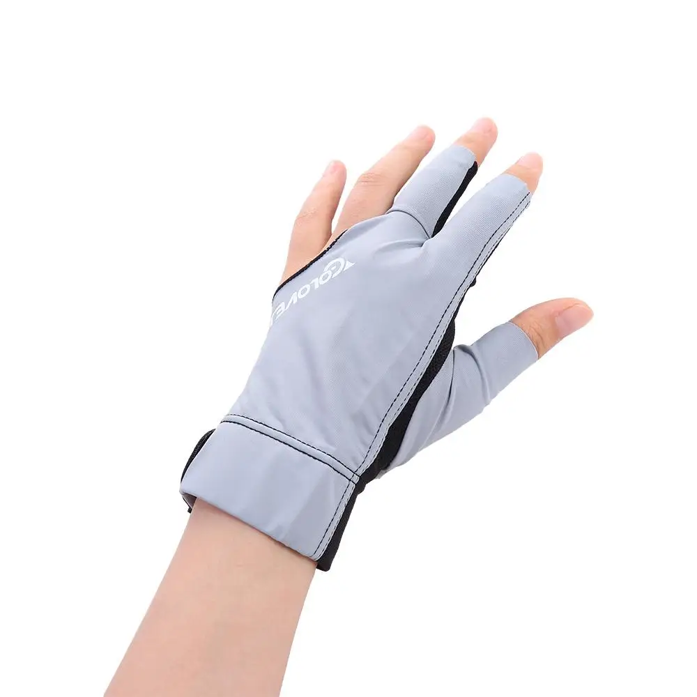 Description Picture 5 of itemAccessories Non-slip Wear-resistant Elasticity Anti Skid Gloves Billiards Gloves Three Finger Gloves Open 3 Fingers Gloves