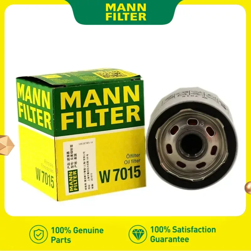

MANNFILTER W7015 / W7015M Oil Filter Fits TOYOTA JAGUAR LINCOLN MKZ VOLVO FORD Edge Explorer LAND ROVER 90915-20003 9W7E-6714-AA