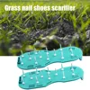 Gardening Walking Garden Yard Grass Cultivator Scarification Aerator Nail Shoes 2