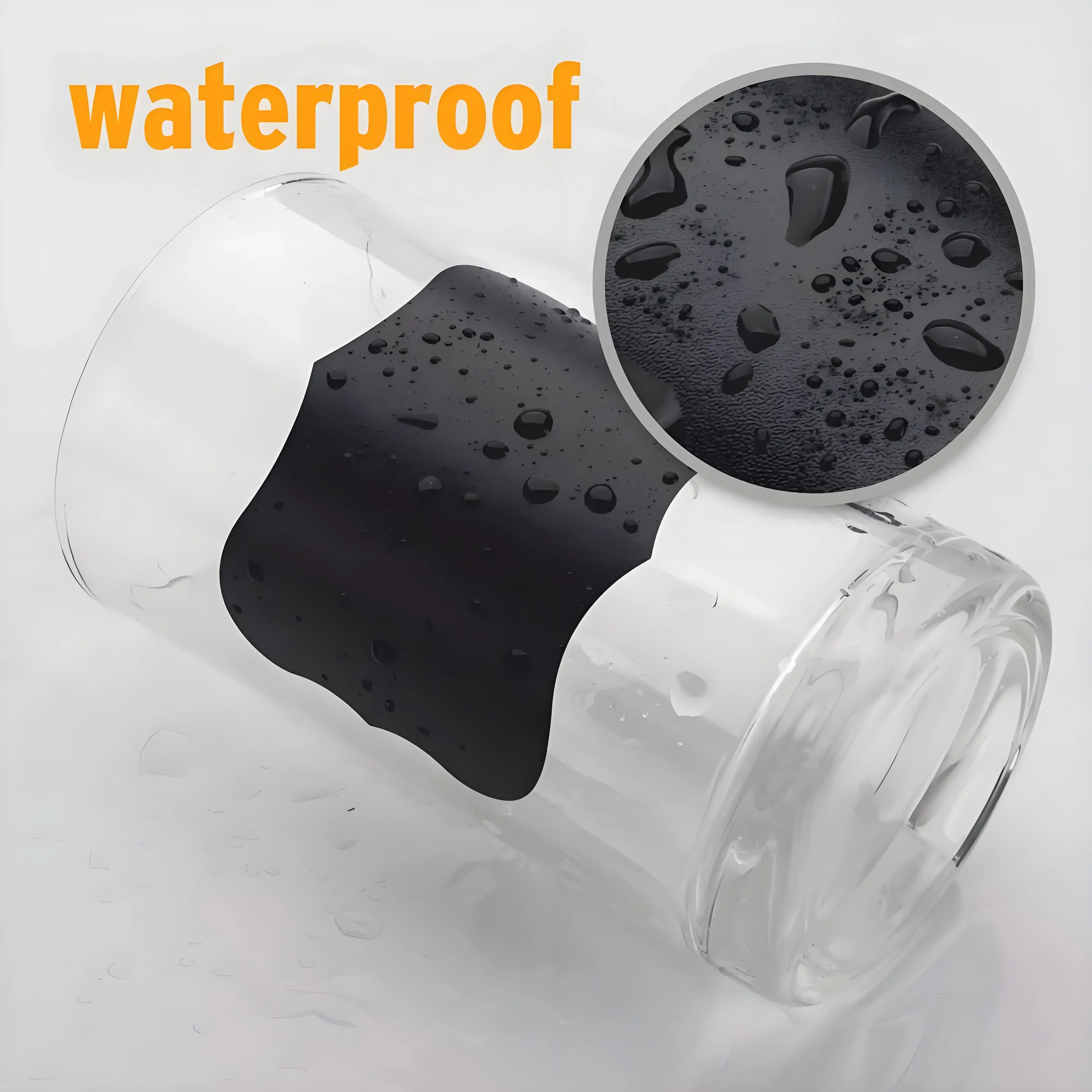 120PCS/Roll Waterproof Oilproof Removable Food Stickers Labels for Jars Containers Spice Bottles Include Marker Pen