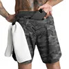 Men Running Bodybuilding Shorts Man Summer Gyms Workout shorts Male Breathable Quick Dry Sportswear Jogger multi-pocket Shorts 3