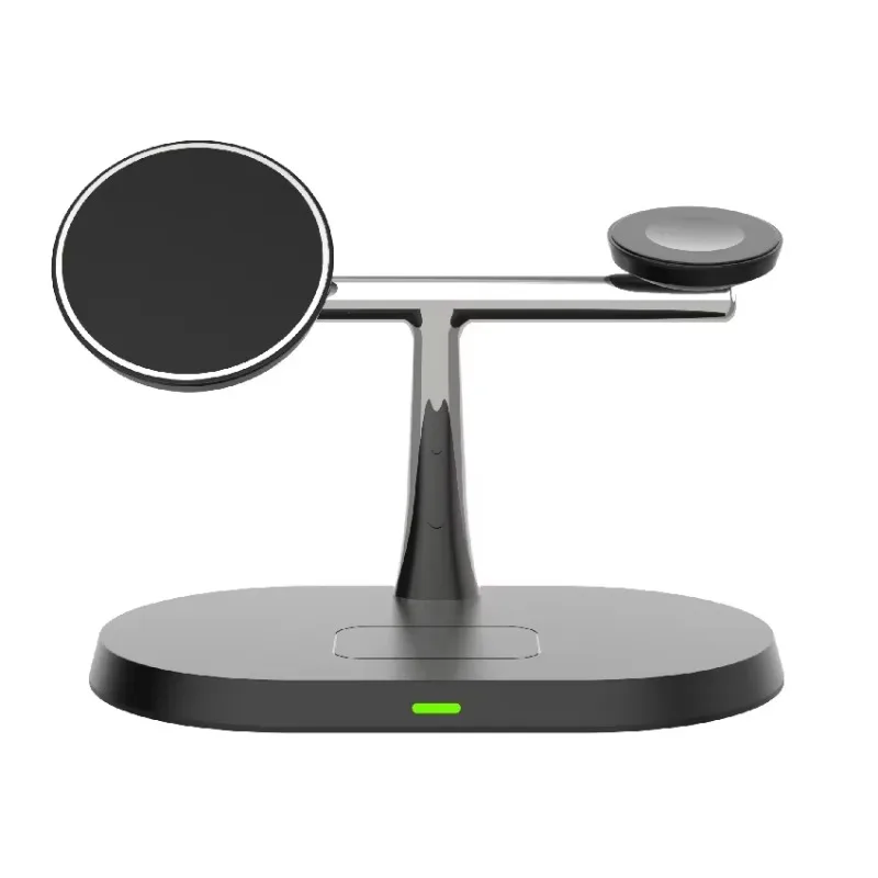 3 in 1 100W Magnetic Wireless Charger Stand For Magsafe iPhone 16 15 14 13 12 Apple Watch 8 7 Airpods Pro Fast Charging Station