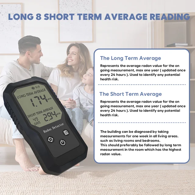 Moniteur De Qualité De L'air Compteur De CO2 6 En 1, Moniteur De