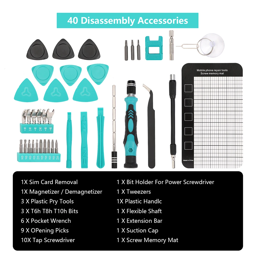 138 In 1 Screwdriver Set Magnetic Screw Driver Kit Bits Precision For Xiaomi Iphone Home PC Phone Torx edc Screwdriver Bits Set
