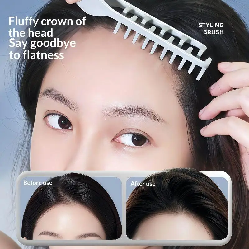 2 Pezzi Pettine Texturizzante Pieghevole a Denti Larghi per Capelli Voluminosi, Strumento Multifunzionale per lo Styling Uomo Donna