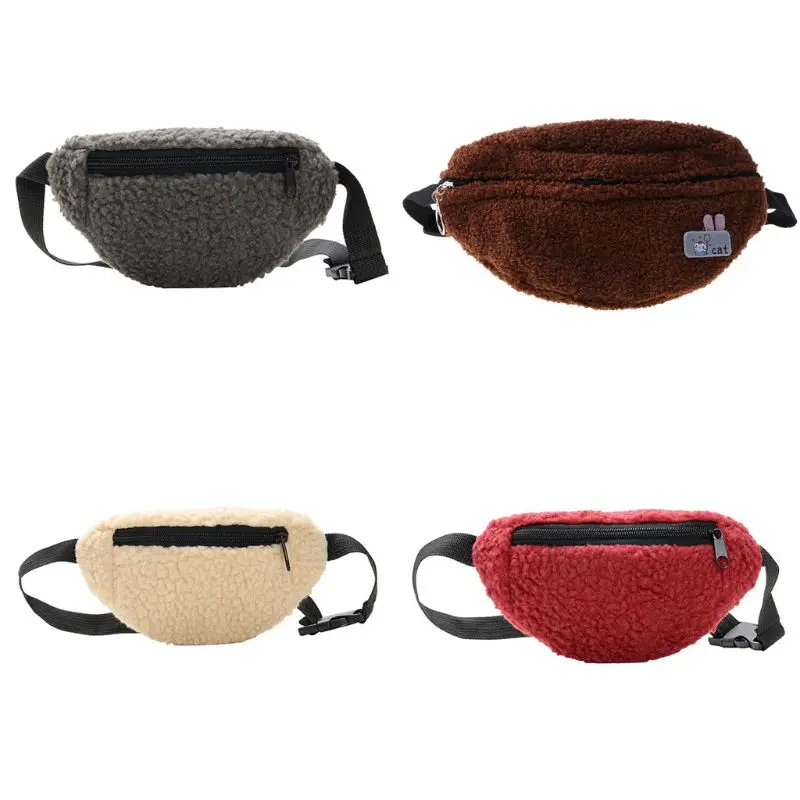 

Kids Children Waist Fanny Pack Belt Bag Travel Hip Bum Shoulder Bags Purse