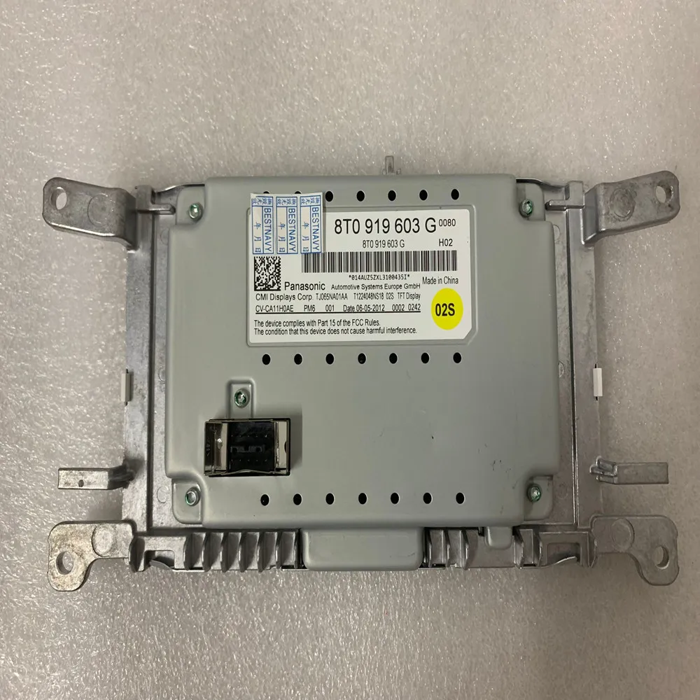 وحدة عرض الوسائط المتعددة 8T0919603G 8T0919603F 8T0919603E A For Audi A4 B8 A5 Q5 2010 12 2015 MMI شاشة 6.5 "LCD شاشة تحديد المواقع