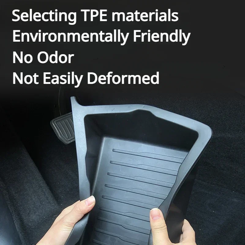 For Tesla Model Y Under Seat Storage Box Case car seat Organizer Vehicle Underseat Drawer Holder For Tesla Model Y Interior Tray