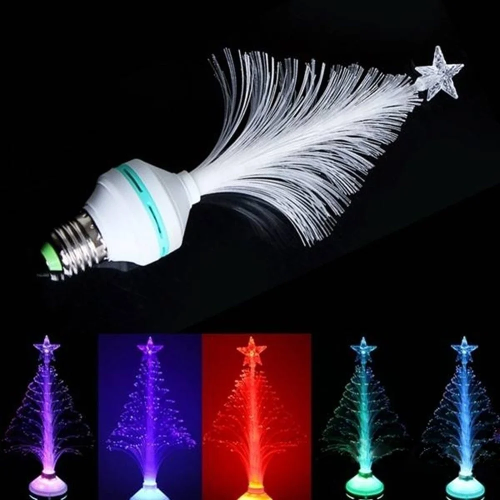 

Christmas Tree Shape E27 Rgb Color Disco Party Bar Club Effect Lights Stage Lamp