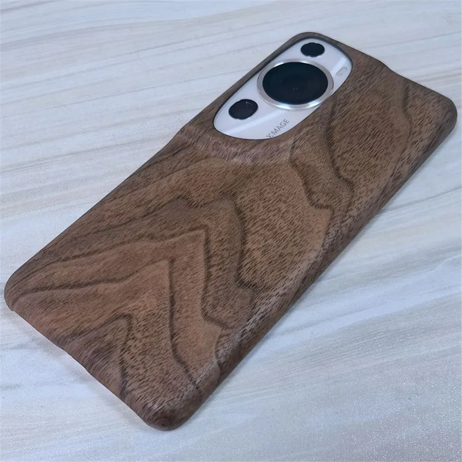 

Для Huawei P60 искусство орех вишня дерево палисандр бамбук деревянный чехол-накладка для Huawei P60 искусство