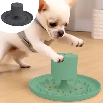 슬로우 피더 강아지 고양이 먹이 그릇, 재미있는 애완 동물 먹이 그릇, 음식 디펜서 피더, 고양이 강아지 팁 방지 퍼즐 피더