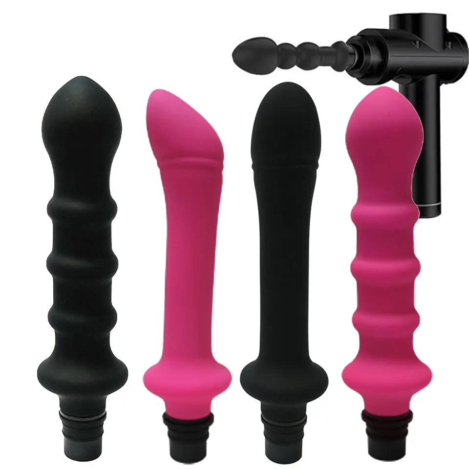 Female Masturbator Fascia Gun Adapter Attachements Massage Head To Dildo  Sex Toy | eBay