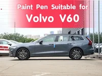 Paint Pen Suitable for Volvo V60 Paint Fixer Seashell Gray Special Car  Scratch Repair Rust Prevention Metallic 1