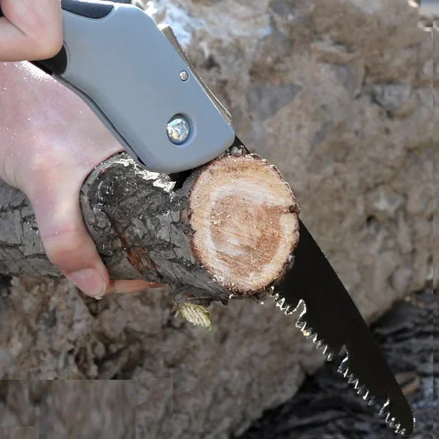 1pc Folding Pruning Hand Saw for Trees-High-Manganese Steel Teeth,Smooth & Precise Cuts Portable for Camping,Gardening,Carpentry 3