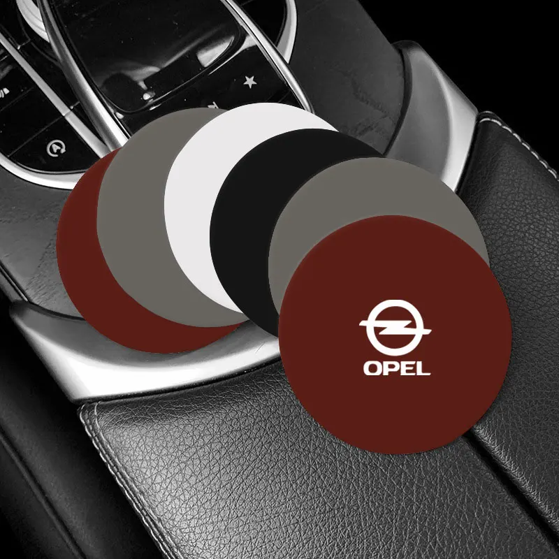 

Car water cup holder anti-slip pad For opel astra j h corsa d G k vectra bvectra b insignia vivaro Mokka Zafira Car Accessories