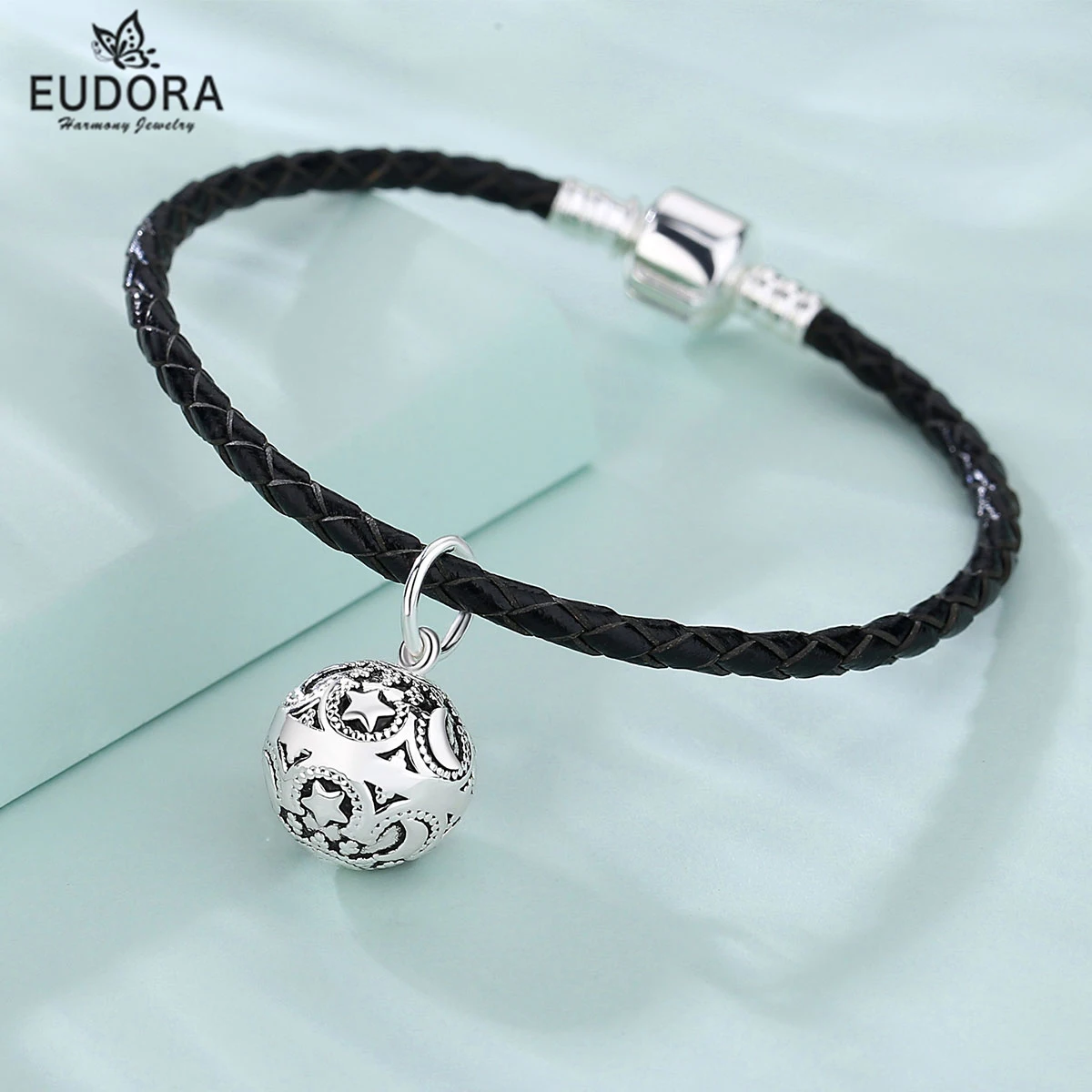 EUDORA 14mm Pregnancy Bola Bracelet Angel Caller Baby Wishing Bell Ball
