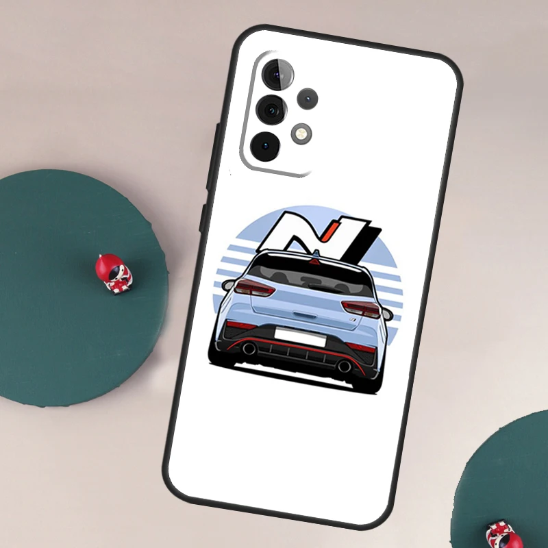 Sleek Blue Sports Car Phone Case