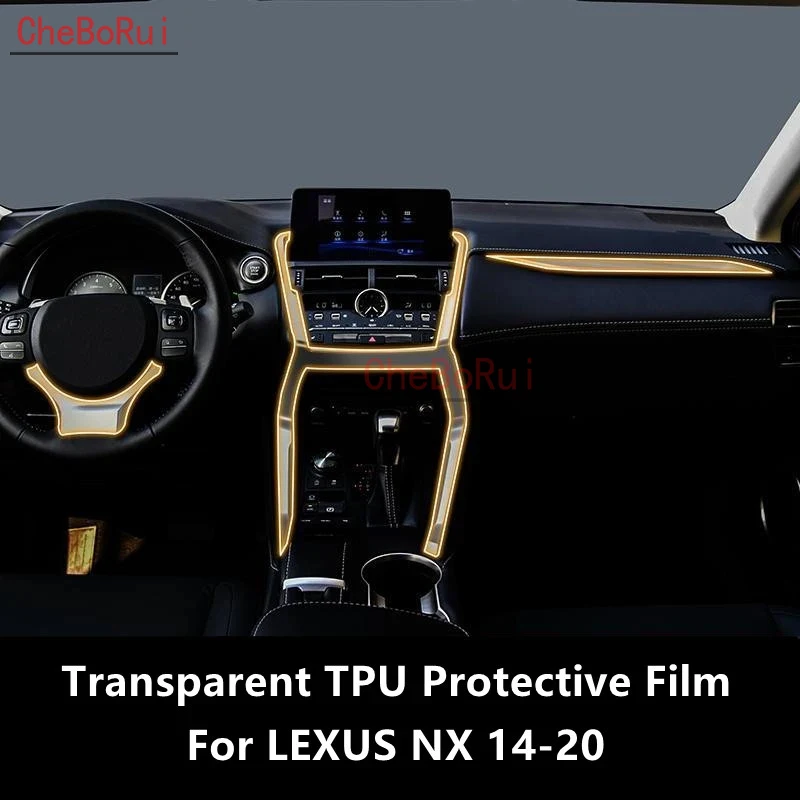 

Прозрачная фотопленка для салона автомобиля LEXUS NX 14-20