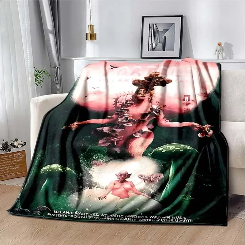 Melanie Martinez PORTALS Throw Blanket, K-12,CRY BABY,Lightweight Warm Sofa Bed Office Car Knee Pads Blankets,Decke 4