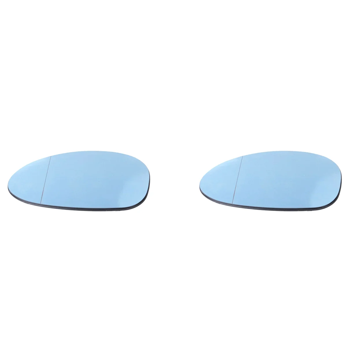 

2X Left Driver Side Blue Wing Door Mirror Rearview Mirror Glass Heated for BMW 1 3 Series E81 E87 E82 E46 E90 E92 Z4 E85