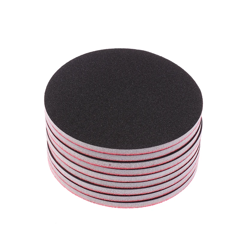 9 Pieces Bowling Sanding Pads Resurfacing Polishing Kit Bowling Cleaner Portable Pad Ball Polishing Cleaner
