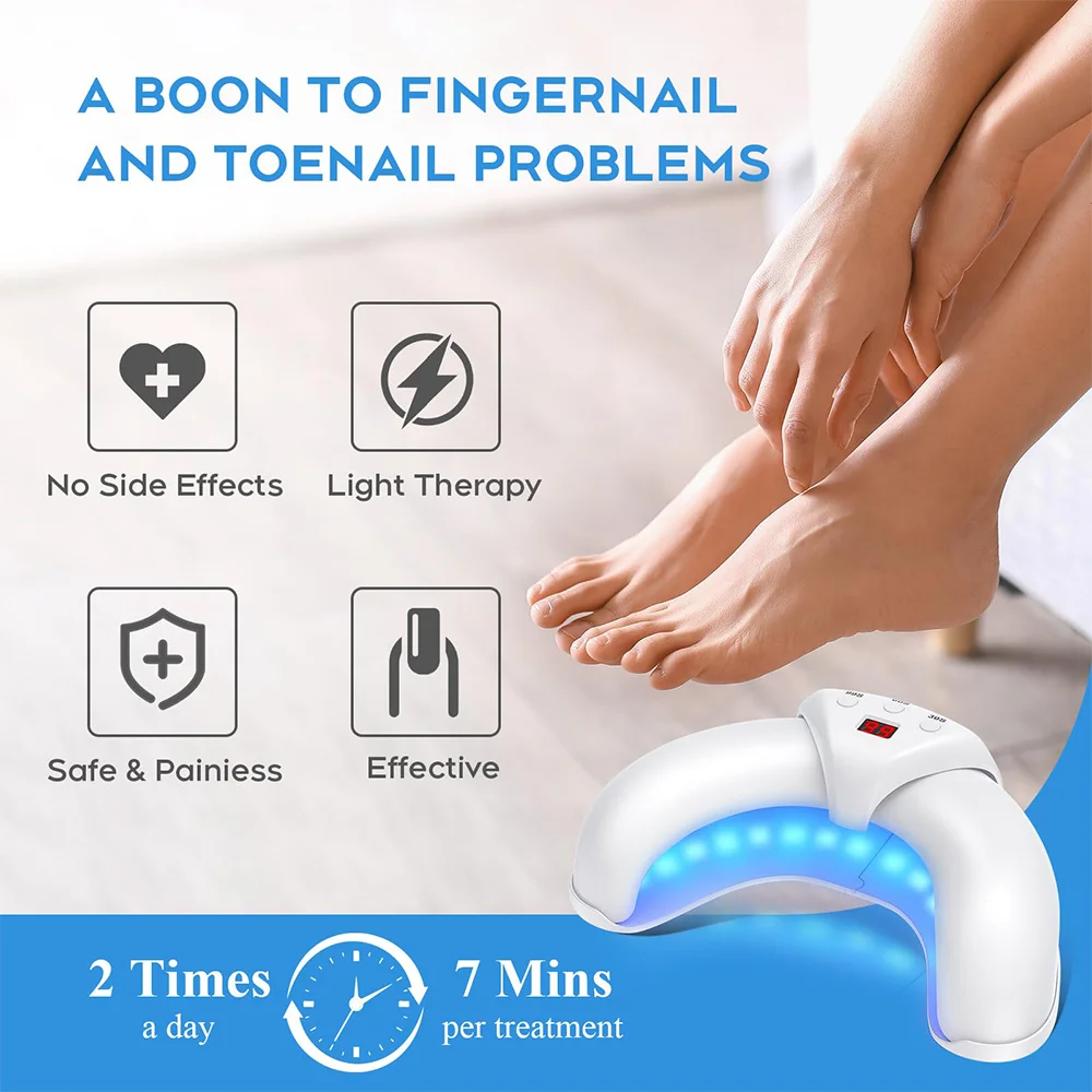 Nail Fungus Remover Personal Health Care Laser Therapy Pen Fungal Nail Laser Device Repair Fast Nails Fungus Onychomycosis Repair Toenail Fingernail Removes Nail Fungus Foot Care Device